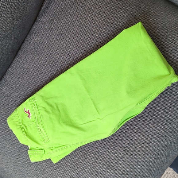 Hollister Bight Green Button Fly Pants Size 30/32 - Picture 5 of 6
